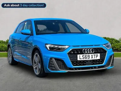 Begagnad Audi A1 S-Line 113 HK (83 kW) 2019 Blå SUV