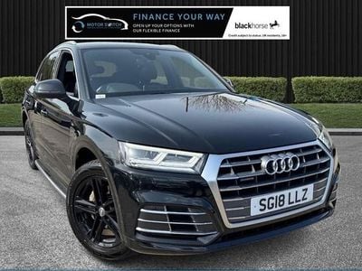 Used Audi Q5 S-Line 190 HP (139 kW) 2018 Black SUV