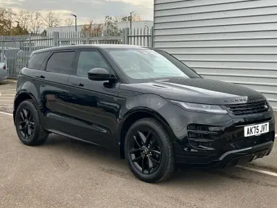 Used Land Rover Range Rover evoque 309 HP (227 kW) 2025 Santorini black SUV