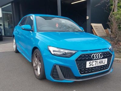 Used Audi A1 S-Line 95 HP (69 kW) 2021 Blue SUV