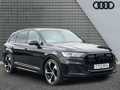 Used Audi SQ7 Black Edition 507 HP (372 kW) 2022 Black SUV