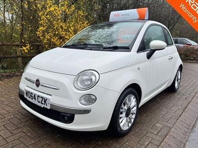 Used Fiat 500 Lounge 69 HP (50 kW) 2015 White Hatchback