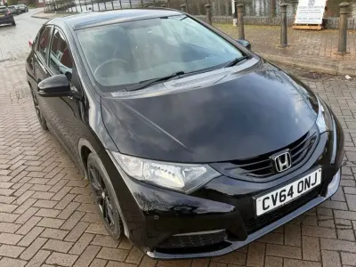Used Honda Civic Black Edition 120 HP (88 kW) 2014 Black Hatchback