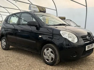 Used Kia Picanto 60 HP (44 kW) 2011 Black Hatchback