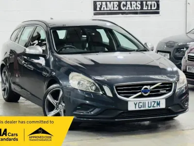 Used Volvo V60 R-Design 163 HP (119 kW) 2011 Grey Estate