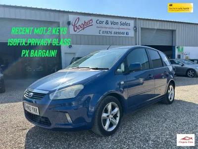 Used Ford C-MAX Zetec 115 HP (84 kW) 2010 Blue MPV