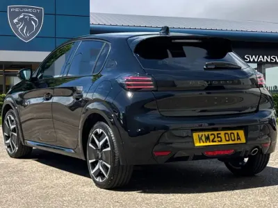 Used Peugeot 208 GT 99 HP (72 kW) 2025 Black Hatchback