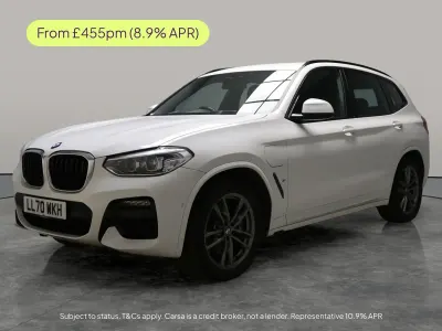 Used BMW X3 M Sport 292 HP (214 kW) 2020 White SUV