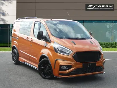 Used Ford Transit Custom Limited 170 HP (125 kW) 2020 Orange Van