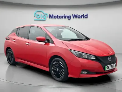 Used Nissan Leaf N-Connecta 110 kW (150 HP) 2022 Red Hatchback
