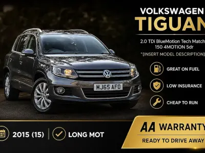 Used VW Tiguan Match 150 HP (110 kW) 2015 Grey SUV