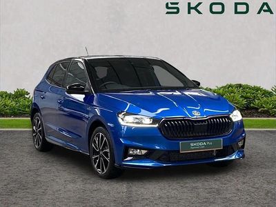 Used Skoda Fabia Monte Carlo 113 HP (83 kW) 2025 Blue Hatchback