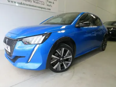 Used Peugeot 208 GT 100 HP (73 kW) 2021 Blue Hatchback