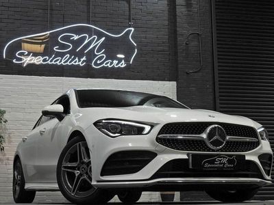 Used Mercedes CLA180 AMG line 136 HP (100 kW) 2020 White Sedan