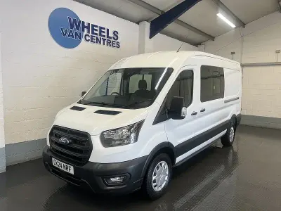 Used Ford Transit Trend 130 HP (95 kW) 2024 White Van