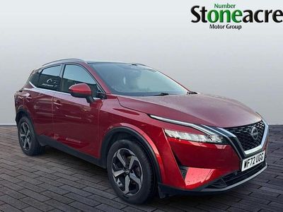 Red Used 2022 Nissan Qashqai N-Connecta SUV | £15,995 (Good price)