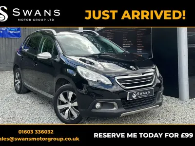 Used Peugeot 2008 Allure 100 HP (73 kW) 2015 Black SUV