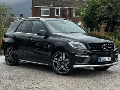 Used Mercedes ML63 AMG AMG 517 HP (380 kW) 2012 Black SUV