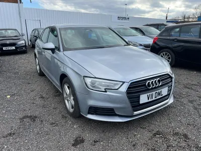 Begagnad Audi A3 Sportback Business 116 HK (85 kW) 2017 Silver Halvkombi