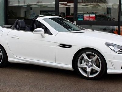 White Used 2013 Mercedes SLK250 AMG Cabriolet | £10,990 (Fair price)