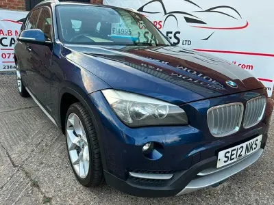 Used BMW X1 xLine 140 HP (102 kW) 2012 Blue SUV