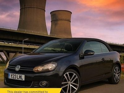 Black Used 2014 VW Golf Cabriolet GT Cabriolet | £3,790 (Fair price)