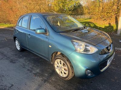 Blue Used 2015 Nissan Micra Acenta Hatchback | £4,795 (Fair price)
