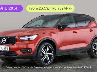 Red Used 2021 Volvo XC40 R-Design SUV | £20,784 (Good price)