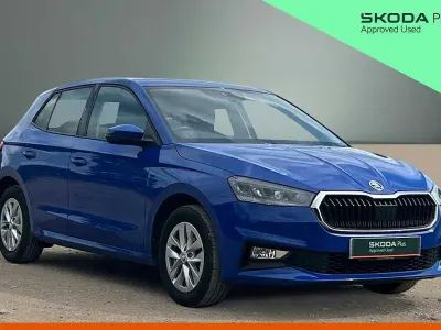 Used Skoda Fabia Comfort 80 HP (58 kW) 2023 Blue Hatchback