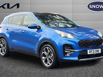 Blue Used 2021 Kia Sportage GT-Line S SUV | £19,608 (Super price)