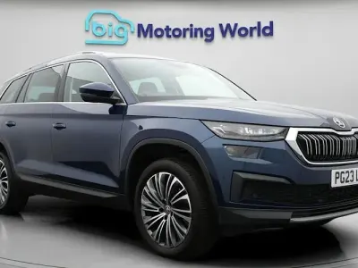 Used Skoda Kodiaq SE L Executive 150 HP (110 kW) 2023 Blue SUV