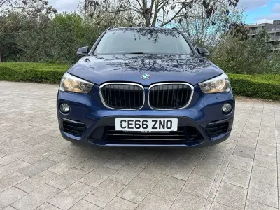 Used BMW X1 Sport Line 150 HP (110 kW) 2016 Blue SUV