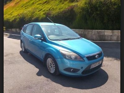 Blue Used 2010 Ford Focus Titanium Hatchback | £2,999