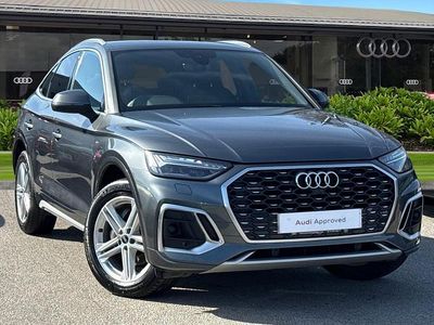 Used Audi Q5 S-Line 204 HP (150 kW) 2022 Grey SUV