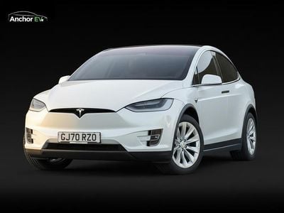 White Used 2020 Tesla Model X Long Range AWD SUV | £28,695 (Fair price)