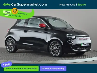 Używany Fiat 500e Red 69 kW (95 KM) 2022 Czarny Hatchback