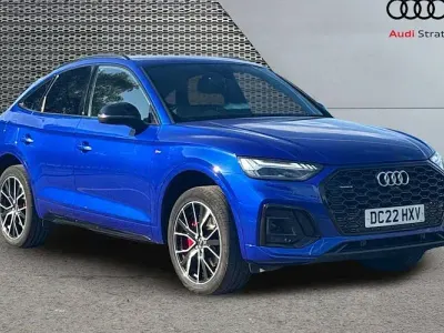 Used Audi Q5 Sportback 204 HP (150 kW) 2022 Blue SUV