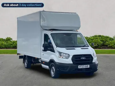 Used Ford Transit 130 HP (95 kW) 2023 White Cabriolet