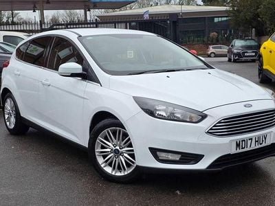 White Used 2017 Ford Focus Zetec Hatchback | £8,495 (Good price)