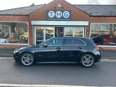 Used Mercedes A180 AMG line 136 HP (100 kW) 2020 Black Hatchback