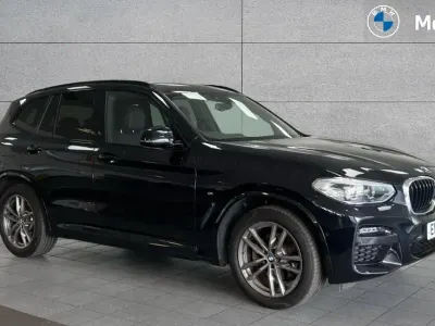 Used BMW X3 M Sport 187 HP (137 kW) 2021 Black SUV