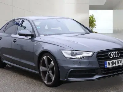 Used Audi A6 Black Edition 2014 Grey Sedan