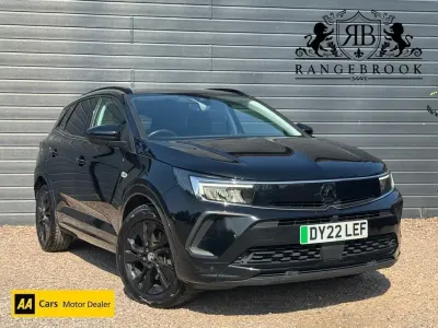 Used Vauxhall Grandland X GS Line 2022 Black SUV