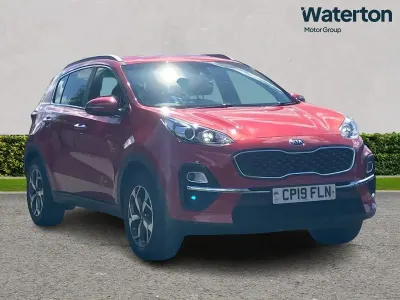 Used Kia Sportage 130 HP (95 kW) 2019 Red SUV