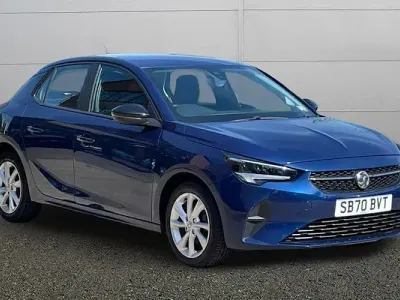 Used Vauxhall Corsa 75 HP (55 kW) 2020 Blue Hatchback