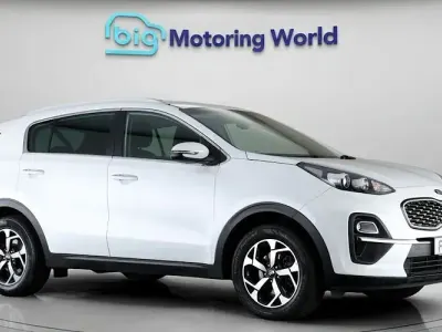 Used Kia Sportage 136 HP (100 kW) 2021 White SUV