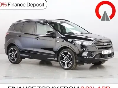 Used Ford Kuga ST-Line 150 HP (110 kW) 2019 Black SUV