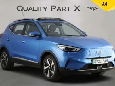 Used MG ZS Trophy 114 kW (156 HP) 2022 Blue SUV