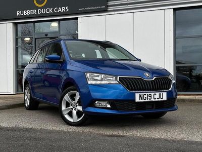 Used Skoda Fabia SE L 110 HP (80 kW) 2019 Blue Estate