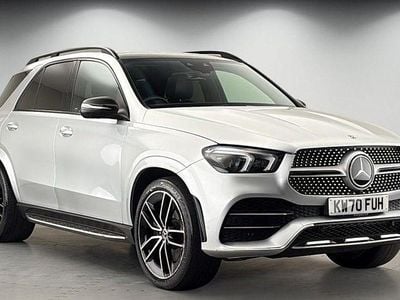 Begagnad Mercedes GLE400 AMG line 2020 Silver SUV